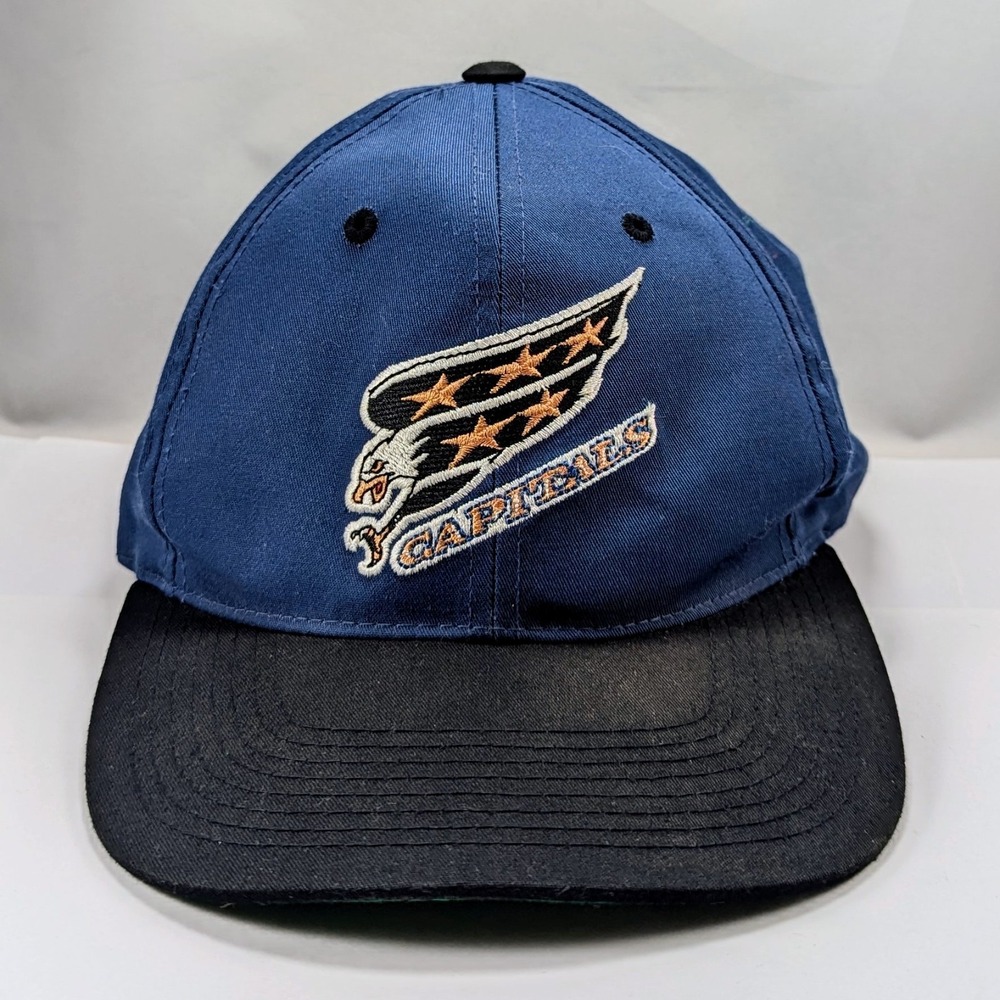 Washington Capitals Hat Cap Snapback Eagle G Vintage 90s Hat Cap